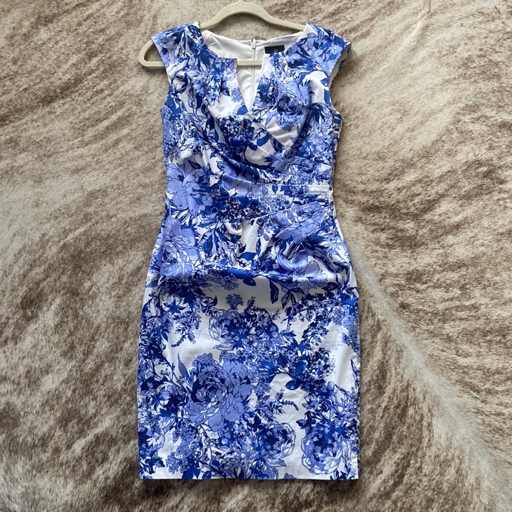Adriana Papell sheath dress